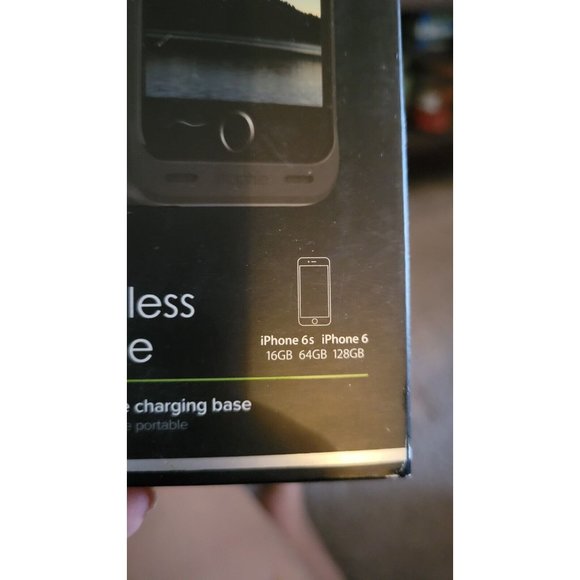 Mophie Juice Pack Wireless Charging Battery Case for IPhone 6 and 6s - Black NIB - Picture 2 of 6